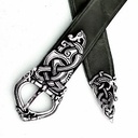 Wikingergürtel mit Riemenzunge - 3 cm