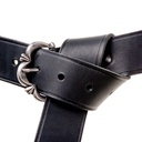 Mittelalterlicher Ledergürtel - 4 cm
