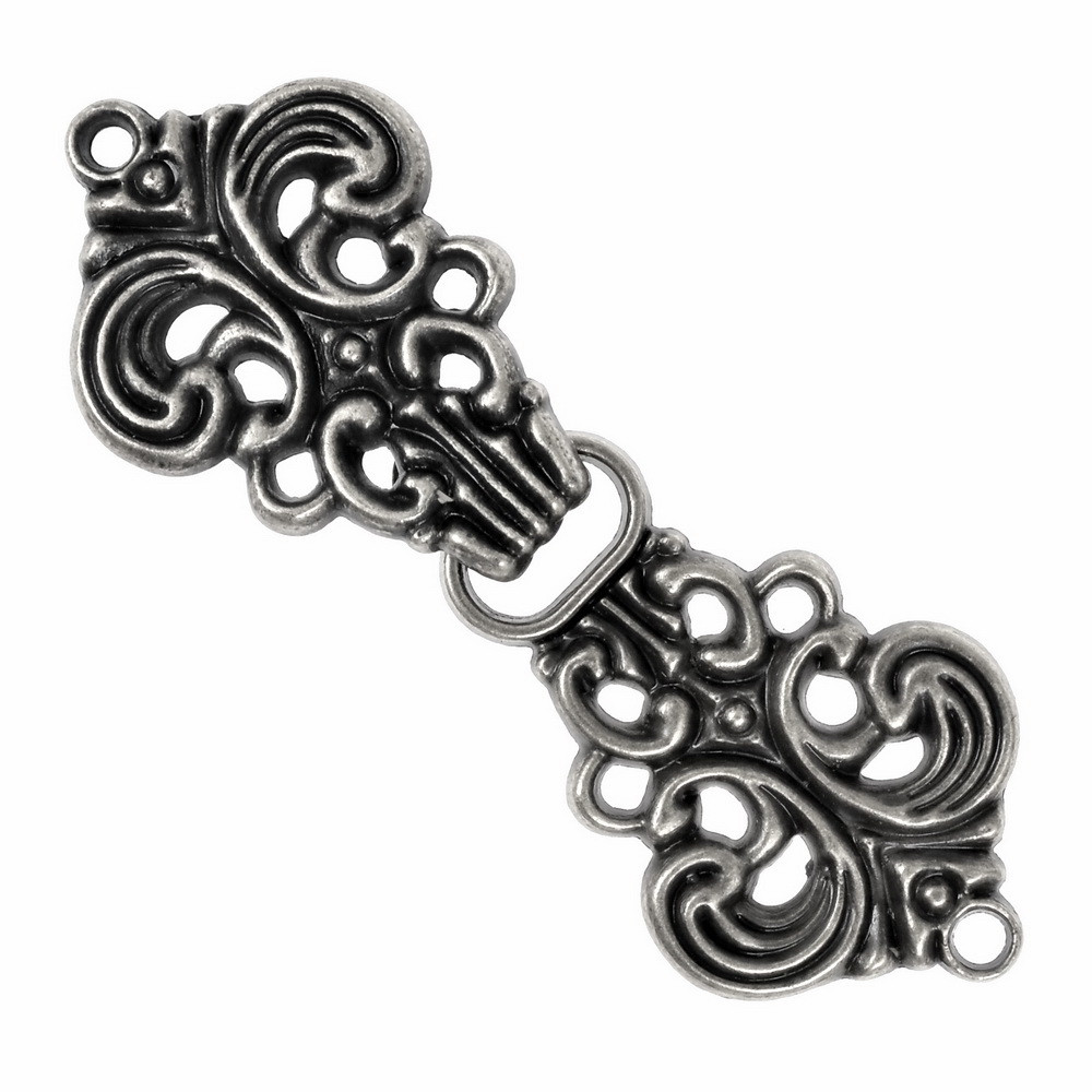 [06 VSH Bunad.me.br] Verschluss-Haken "Bunad" (bronze)