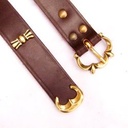 Mittelalter-Gürtel 3 cm / Ende + Nieten