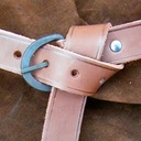 Gürtel mit geschmiedeter Schnalle - 3 cm