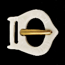 Mittelalterliche Knochen-Schnalle - 1,8 cm