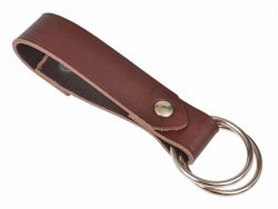 [04 Rockhalter A.fa.br.me.si] Rockzipfel-Halter - schlicht (braun, silberfarben)