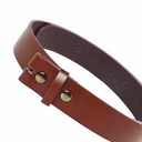 Wechselgürtel aus Kern-Leder - 4 cm