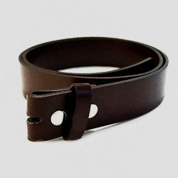 [11 Sp-Wechs 3.kl.br] Wechselgürtel aus Spalt-Leder - 3 cm (braun, klein)