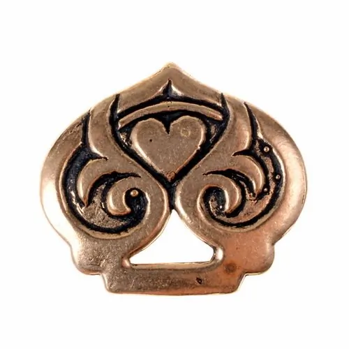 [08 ZN Gap.b] Magarischer Beschlag mit Durchlass  (Bronze)