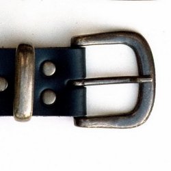 [10 Sp-Gü 4 A:.fa.br.gr.kl] Klassischer Gürtel 4 cm - Spaltleder (braun, klein)