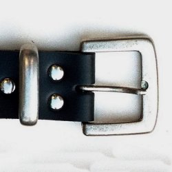 [10 Sp-Gü 4 C:.kl.br] Klassischer Gürtel 4 cm - Spaltleder (braun, klein)