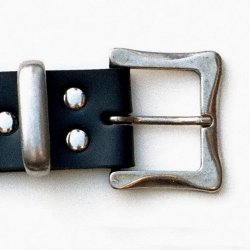 [10 Sp-Gü 4D:.kl.br] Klassischer Gürtel 4 cm - Spaltleder (braun, klein)