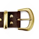 Klassischer Gürtel 4 cm - Spaltleder