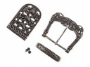 Wikinger-Schnallenset 'Vaerne' aus Messing