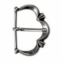 Spätmittelalter-Schnalle - für 4 cm Gürtel