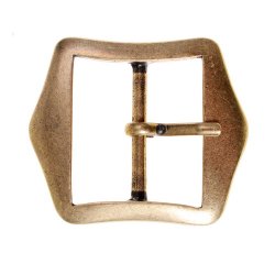[09 Re-S 35.si] Piraten-Schnalle für 3,5 cm Gürtel (silberfarben)