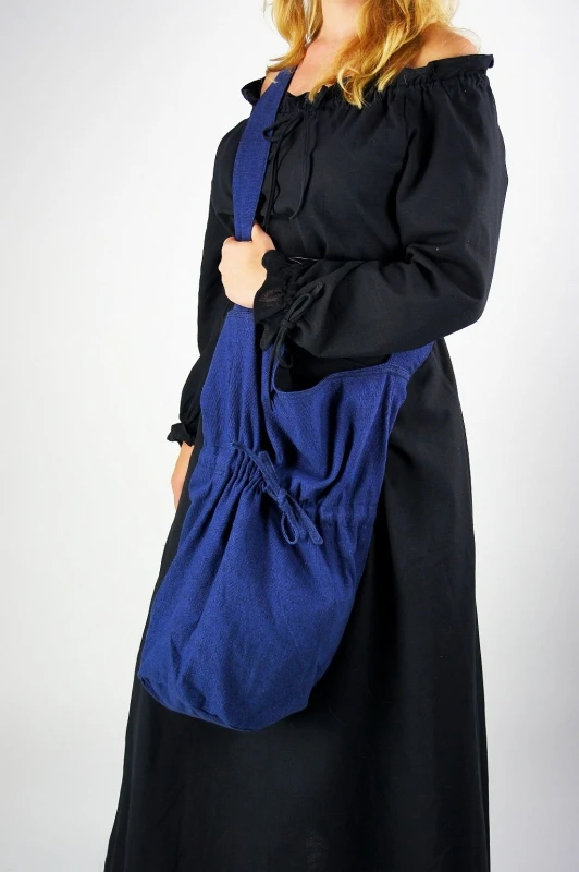 [9090bl] Umhängetasche Leti -- Accessoire für Mittelalter Kostüme, Reenactment und Larp