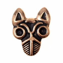 [08 ZN BiFU.b] Gürtelbeschlag "Birka-Wolf" (Bronze)