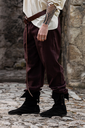 Mittelalterhose „Arvo“ – Dunkelbraune Beinkleidung mit historischem Charme