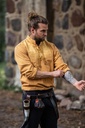 Mittelalterhemd „Ansbert“ Honigbraun  – Authentischer Look mit historischem Flair
