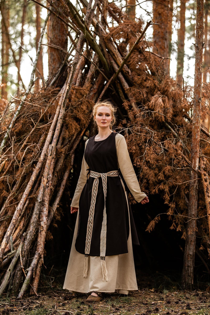 Überkleid Wikinger Schürze (S/M)