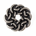 Keltische Zierniete – Knoten / XL mit verschlungenem Ornament