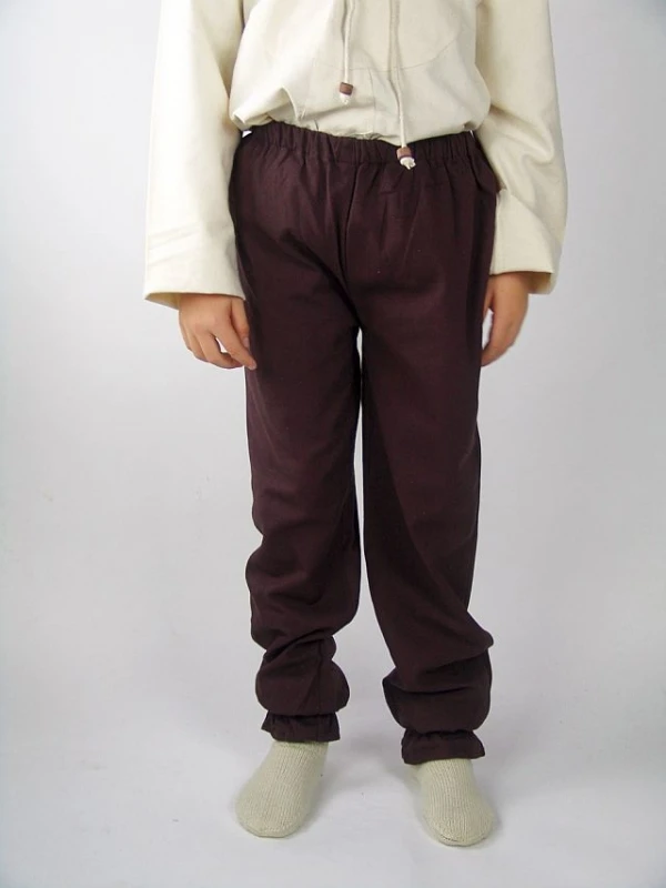 Baumwoll-Kinderhose Braun