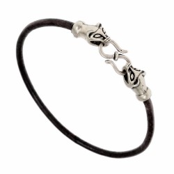 Wikinger-Armband "Wieselkopf"