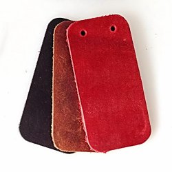 Schuppe Rechteck schmal - Nubuk / 50 St.