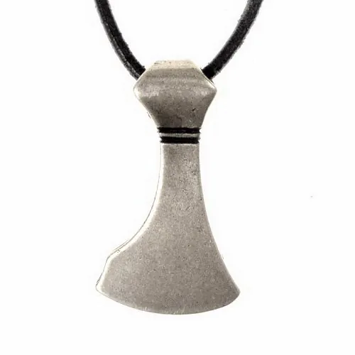 Wikinger Anhänger 'Axt Anhänger Bartaxt'  (silber)
