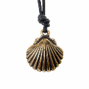 Jakobsmuschel Pilgerabzeichen - Anhänger Schmuck Mittelalter Larp