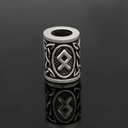 Runen-Perle "Othala" - 6 mm Loch - Bartschmuck