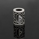 Runen-Perle "Thurisaz" - 6 mm Loch - Bartschmuck