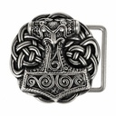Thorshammer-Schnalle Mjölnir aus Zamak - 4 cm