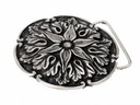 Koppelschnalle Akanthus aus Zamak - 4 cm