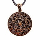 Oseberg Amulett Bronze  - Replik Nachbildung nach Originalfund