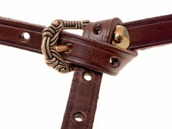 Wikinger-Gürtel "Noreg" - 1,5 cm