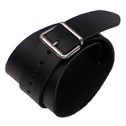 [03 A-schnall.br] Schnall-Armband aus Leder (braun)
