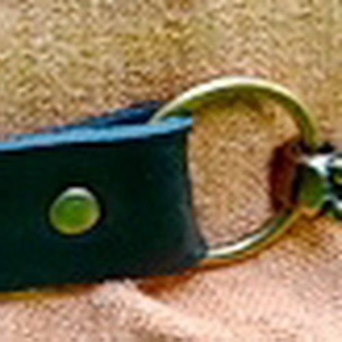 [05 Gü-Ring.si] Gürtelring für keltische Gürtelhaken - Mittelalter, Reenactment und Larp (silberfarben)
