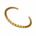 Wikinger Geldarmreif Bronze - Accessoire für Historische Gewandungen, Reenactment und Liverollenspiel