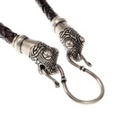 Wikinger-Lederkette "Oseberg" - 65 cm