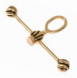 Taschenbügel Almosenbeutel - Bronze