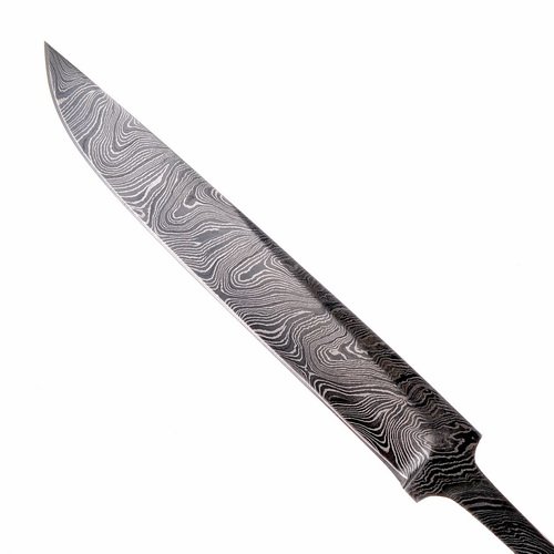 Wikinger Langmesser-Klinge - Damast