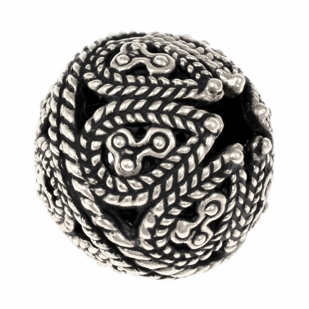 Wikinger-Perle Nr. B17 / Loch 4 mm