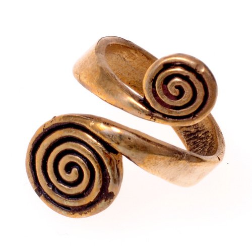 Wikinger-Fingerring 'Spirale'
