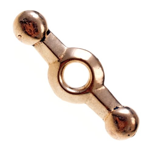 [08 ZN Stegoese bro] Mittelalterliche Stegöse aus Bronze