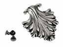 Riemenzunge Akanthus - für 4 cm Gürtel