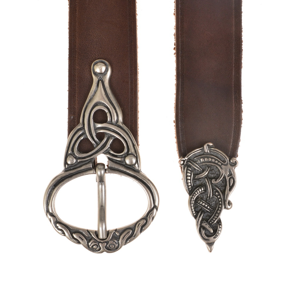 Wikinger-Gürtel + Riemenzunge - 3 cm
