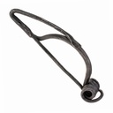 Keltische Spiraldraht-Fibel aus Eisen - 9,5 cm