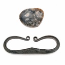Wikinger Feuermach-Kit / groß - Mit Feuerstein