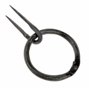 Mittelalterlicher Ring-Griff mit Krampe
