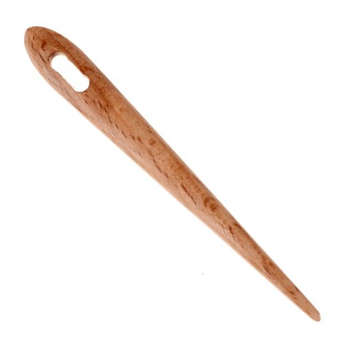 [17 Nabi Holz] Nadelbindungs-Nadel - Holz