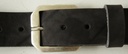 Ras, 4cm, silberne schlichte Dornschließe, Schnalle